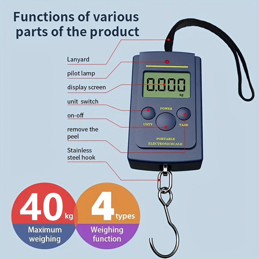 Gadgets For Electronics - 40 кг многофункциональные мини электронные цифровые