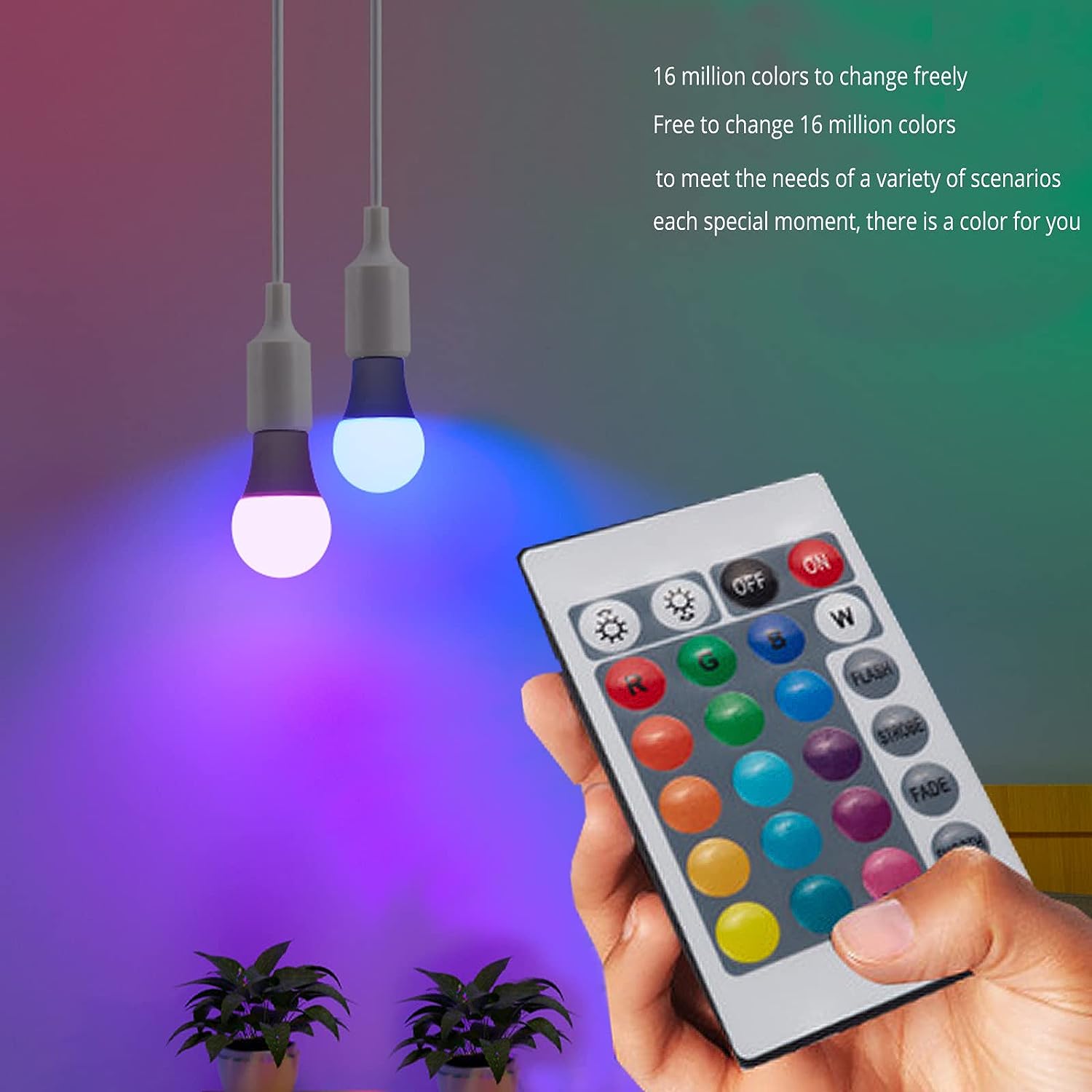 Светодиодная RGB-лампа E27 220 – обзор и цена Electronics Gadgets For Home
